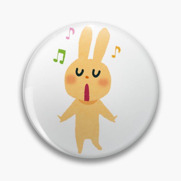 Item preview, Cute Singing Bunny Illustration   designed and sold by ArtfulLife3456.