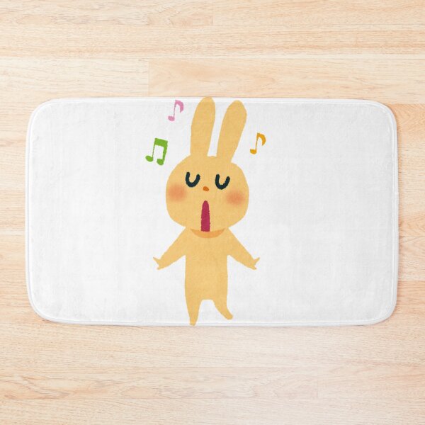 Item preview, Cute Singing Bunny Illustration   designed and sold by ArtfulLife3456.