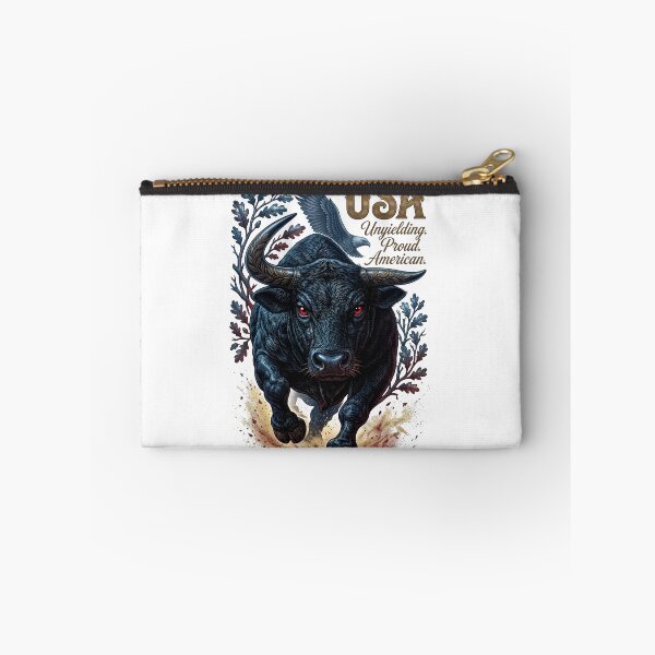 Item preview, USA Patriotic Bull Eagle American Pride designed and sold by Sovereign Supply Co..
