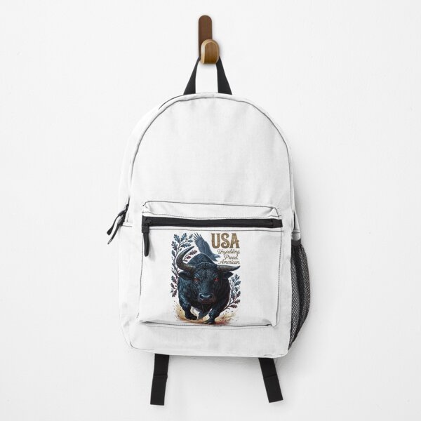 Item preview, USA Patriotic Bull Eagle American Pride designed and sold by Sovereign Supply Co..