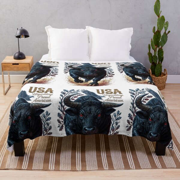 Item preview, USA Patriotic Bull Eagle American Pride designed and sold by Sovereign Supply Co..