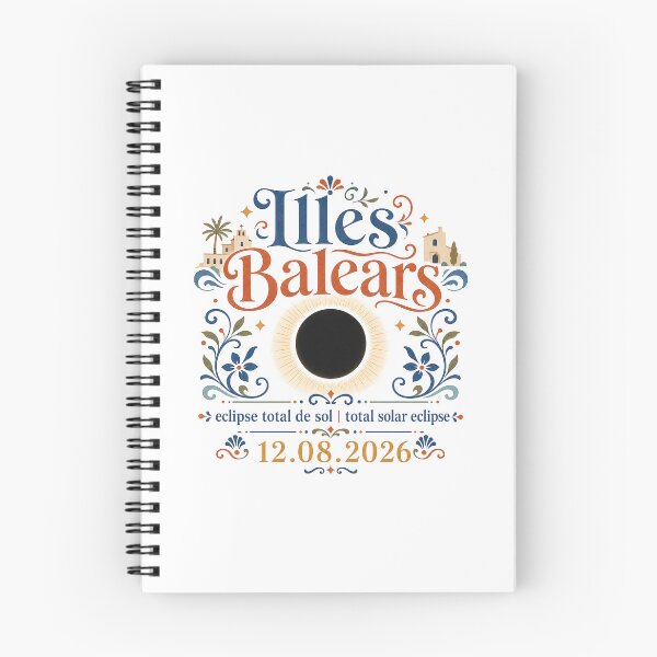 Item preview, Illes Balears Solar Eclipse 2026 designed and sold by Beyond Destinations.