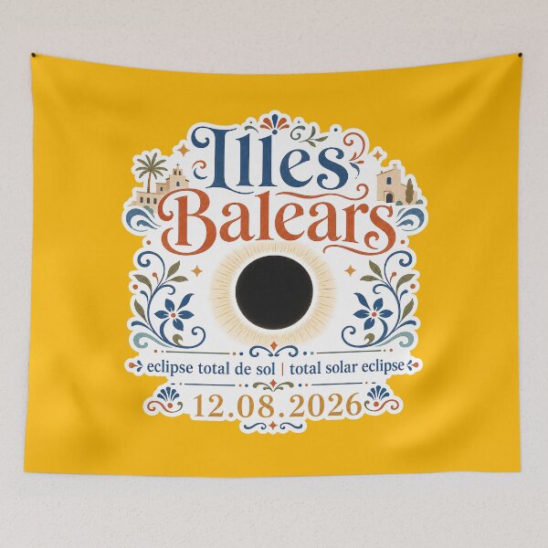 Item preview, Illes Balears Solar Eclipse 2026 designed and sold by Beyond Destinations.