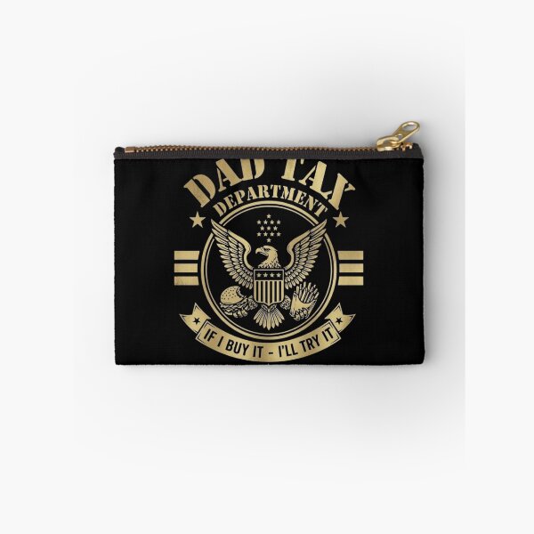 Item preview, Dad Tax Department Funny Fatherhood Food Parody Seal designed and sold by haitrieuic96.
