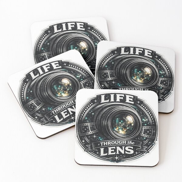 Item preview, Life Through The Lens Photography Camera Sticker designed and sold by Omanut Studio — By Ashwin..