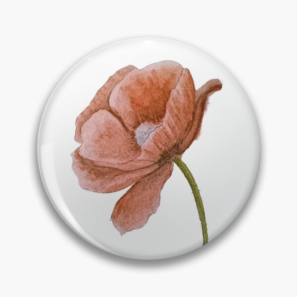 Artikelvorschau, Eine hübsche Mohnblume entworfen und verkauft von Les illustrations d'Adėle L..