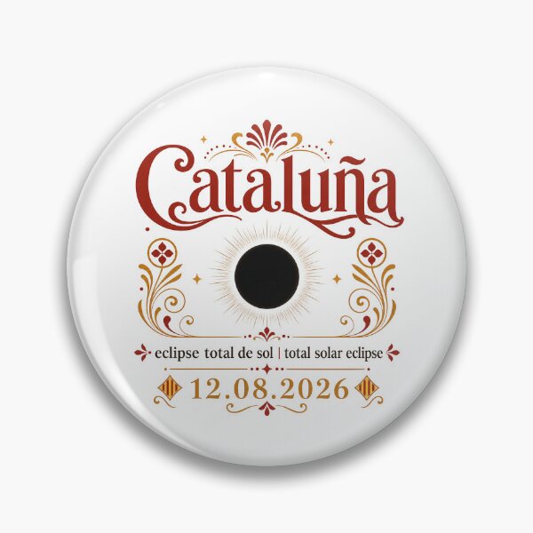 Item preview, Eclipse solar de Cataluña 2026 designed and sold by Beyond Destinations.