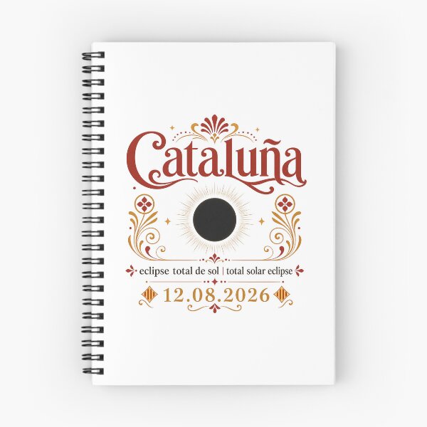 Item preview, Eclipse solar de Cataluña 2026 designed and sold by Beyond Destinations.