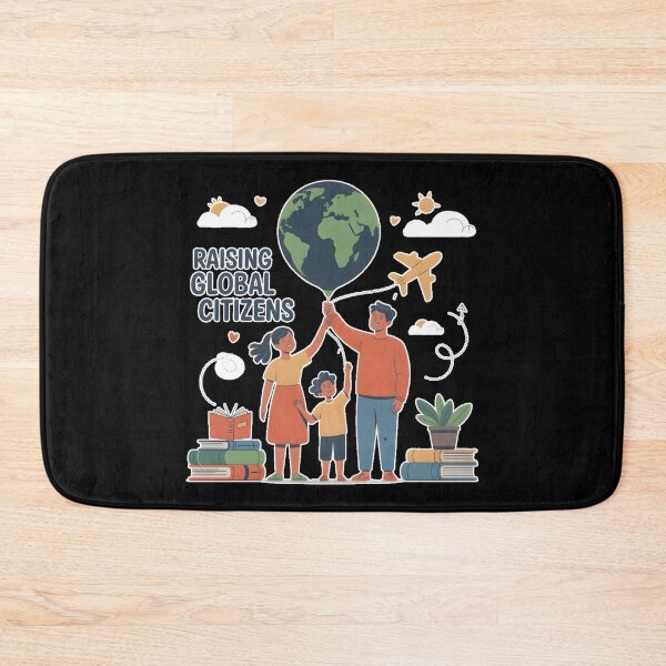 Item preview, Raising Global Citizens T-Shirt | Digital Nomad Family | Worldschooling Adventure Shirt designed and sold by ImaginedSpace7.