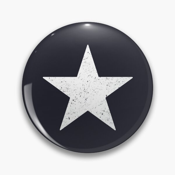 Item preview, White Star - Distressed Effect - Soft Edges designed and sold by unrealindeed.