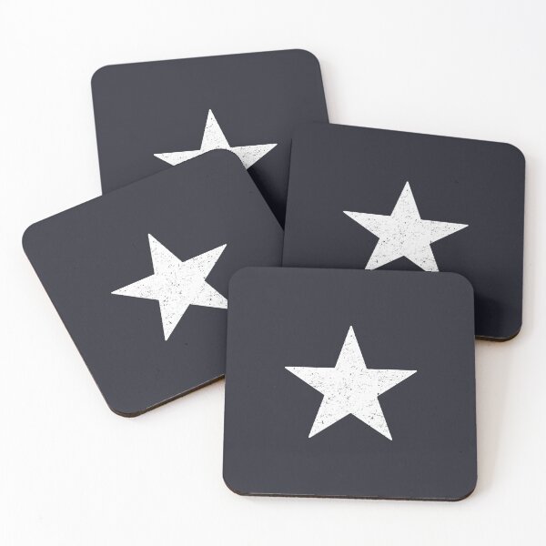 Item preview, White Star - Distressed Effect - Soft Edges designed and sold by unrealindeed.