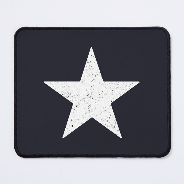Item preview, White Star - Distressed Effect - Soft Edges designed and sold by unrealindeed.