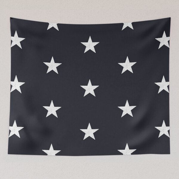 Item preview, White Star - Distressed Effect - Soft Edges designed and sold by unrealindeed.
