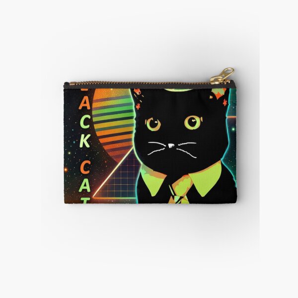 Item preview, Black Tomcat – Guardian Of The Retro Night designed and sold by iamdesigns14.