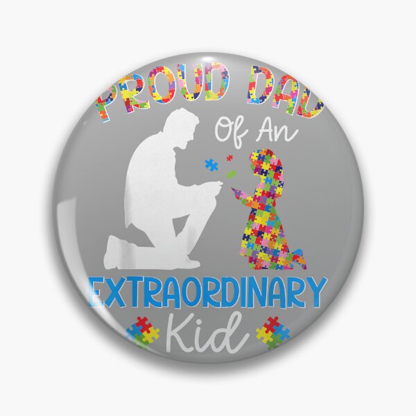 Item preview, Autism Awareness Father of Autistic Girl Daughter Autism Dad designed and sold by KathieFaugh.