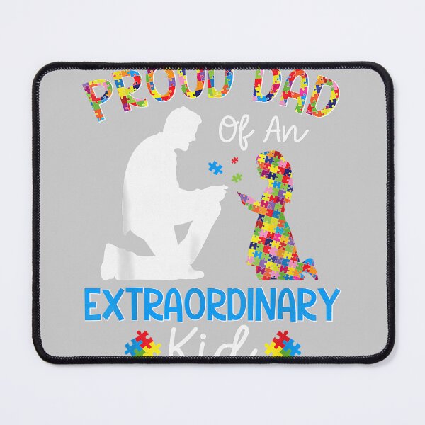 Item preview, Autism Awareness Father of Autistic Girl Daughter Autism Dad designed and sold by KathieFaugh.