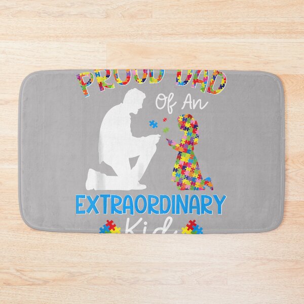 Item preview, Autism Awareness Father of Autistic Girl Daughter Autism Dad designed and sold by KathieFaugh.