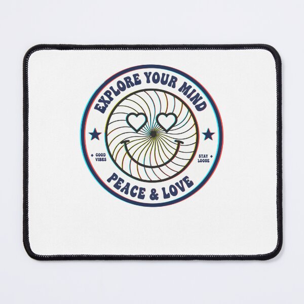 Item preview, trippy festival explore your mind peace love designed and sold by LuminOrb.