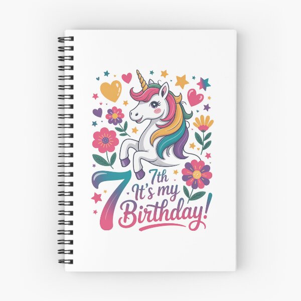Item preview, 7Birthday Unicorn designed and sold by jkrphoto.