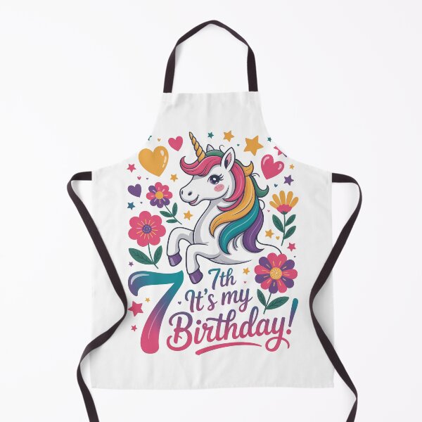 Item preview, 7Birthday Unicorn designed and sold by jkrphoto.