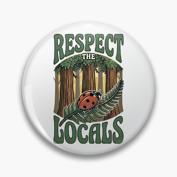 Item preview, Respect the Locals Ladybug designed and sold by SilverOutlining.