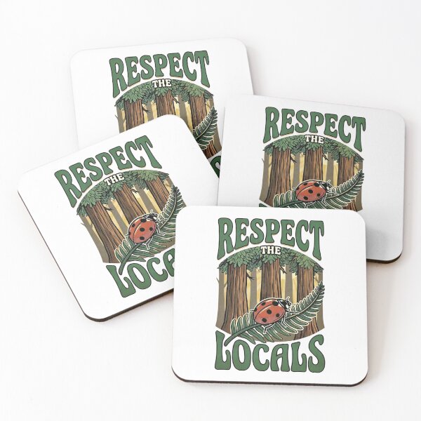 Item preview, Respect the Locals Ladybug designed and sold by SilverOutlining.