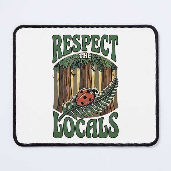 Item preview, Respect the Locals Ladybug designed and sold by SilverOutlining.