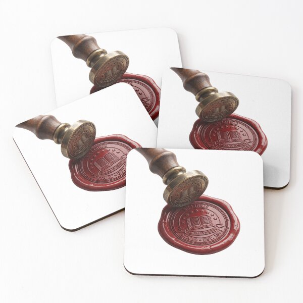 Item preview, Antique Wax Seal Book Crest Graphic designed and sold by ryanguas.
