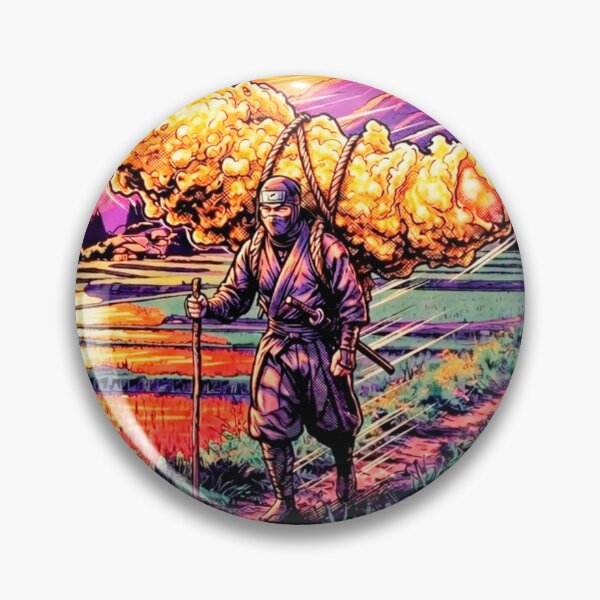 Item preview, Tempura Ninja: The Crispy Samurai Assassin of the Golden Sunset designed and sold by Surreal Characters & Cute Pups.