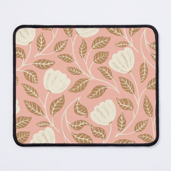 Item preview, Vintage floral pattern on a soft pink background designed and sold by Sonja Birkelbach.