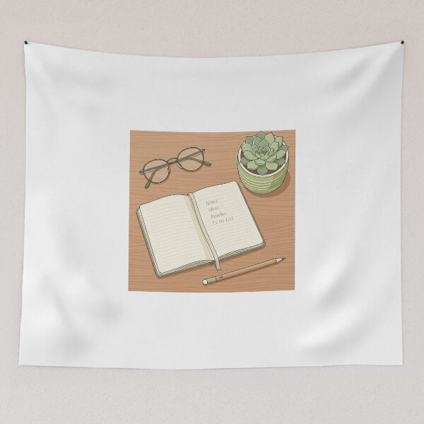 Item preview, Minimalist Writer Desk Vector Illustration designed and sold by ryanguas.