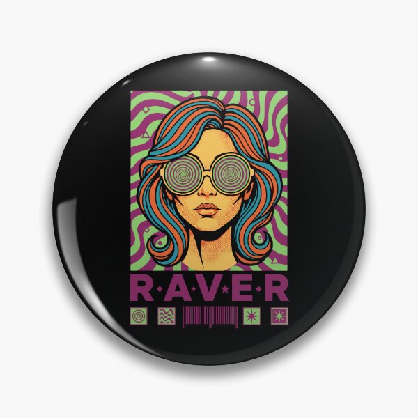 Item preview, Raver Hippie Music Trippy Rave EDM Festival designed and sold by LuminOrb.