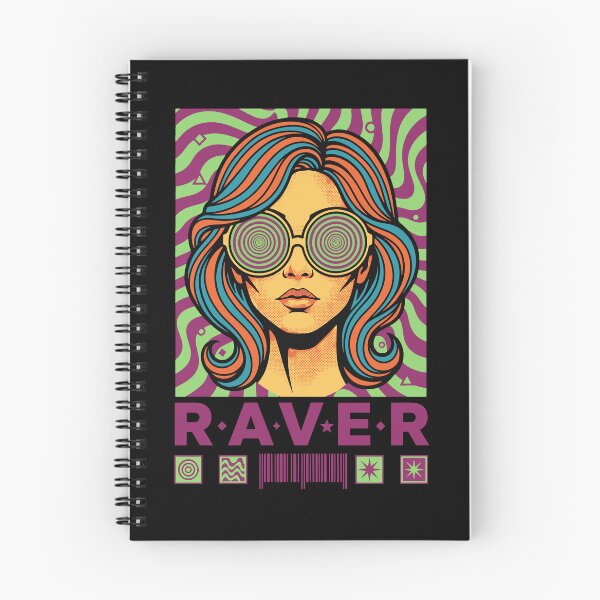Item preview, Raver Hippie Music Trippy Rave EDM Festival designed and sold by LuminOrb.