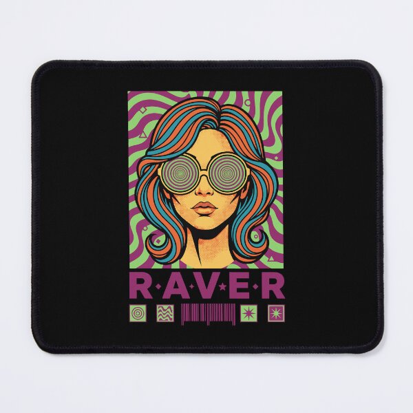 Item preview, Raver Hippie Music Trippy Rave EDM Festival designed and sold by LuminOrb.