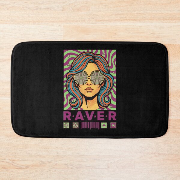 Item preview, Raver Hippie Music Trippy Rave EDM Festival designed and sold by LuminOrb.