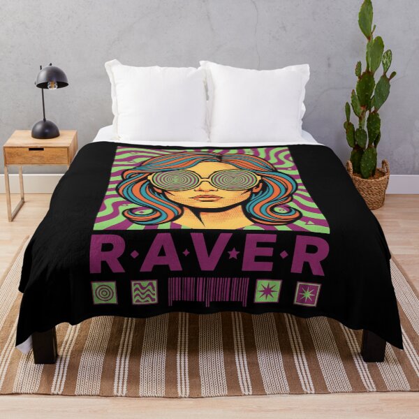 Item preview, Raver Hippie Music Trippy Rave EDM Festival designed and sold by LuminOrb.