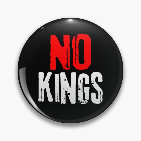 Item preview, Anti Trump No Kings in America Protest on Black designed and sold by Artycom.