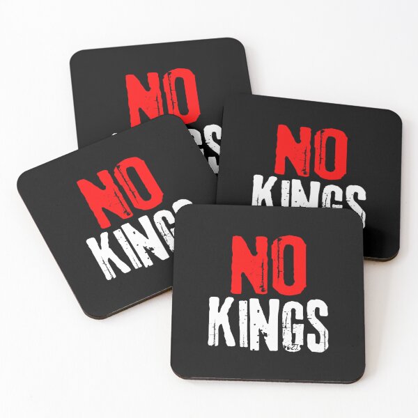 Item preview, Protesta anti-Trump "No Kings in America" en Black designed and sold by Artycom.