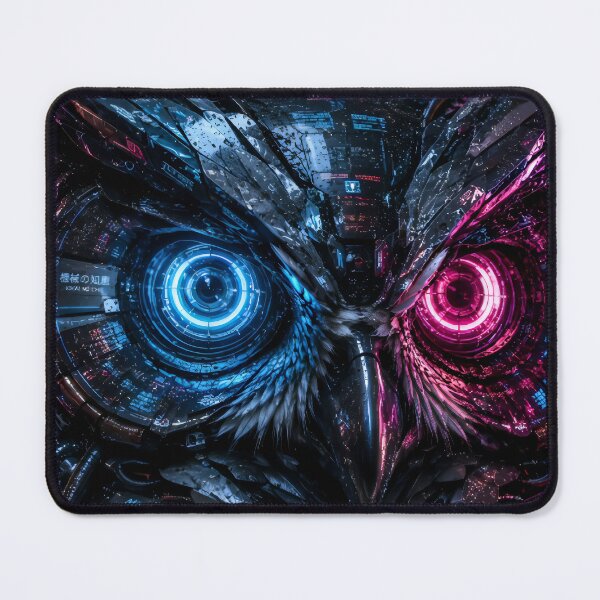 Item preview, The Cybernetic Owl designed and sold by Neo Tokio.