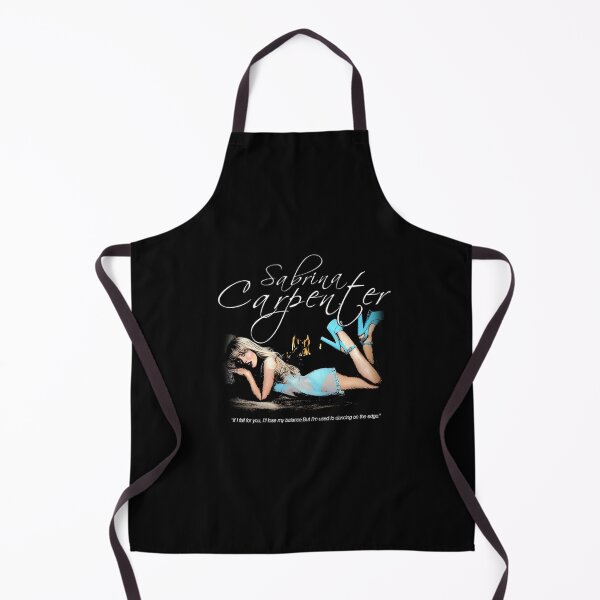 Item preview, Sabrina Carpenter Dancing On The Edge Quote Art designed and sold by Moonpaw-Whimsy.