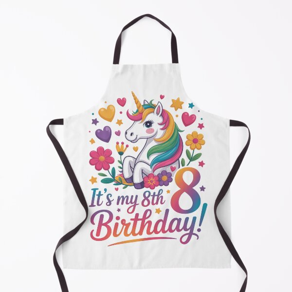 Item preview, 8 Birthday Unicorn designed and sold by jkrphoto.