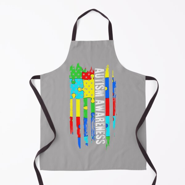 Item preview, Autism Awareness Mom Dad USA Flag Funny designed and sold by KathieFaugh.
