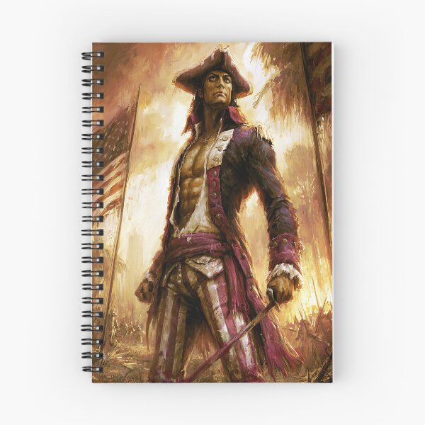 Item preview, Noble Colonial Patriot with Flag Epic Art designed and sold by Piotrek0001.