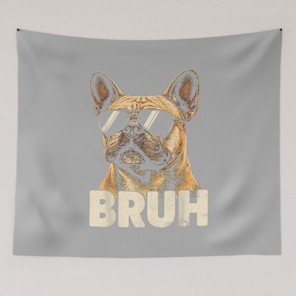 Item preview, French Bulldog Bruh Youth Boys Tee Cute Dog Teen Kids Meme designed and sold by ArleneRowe.