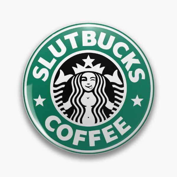 Item preview, Slutbucks Coffee - MEME [White Tees] designed and sold by WildTakes.