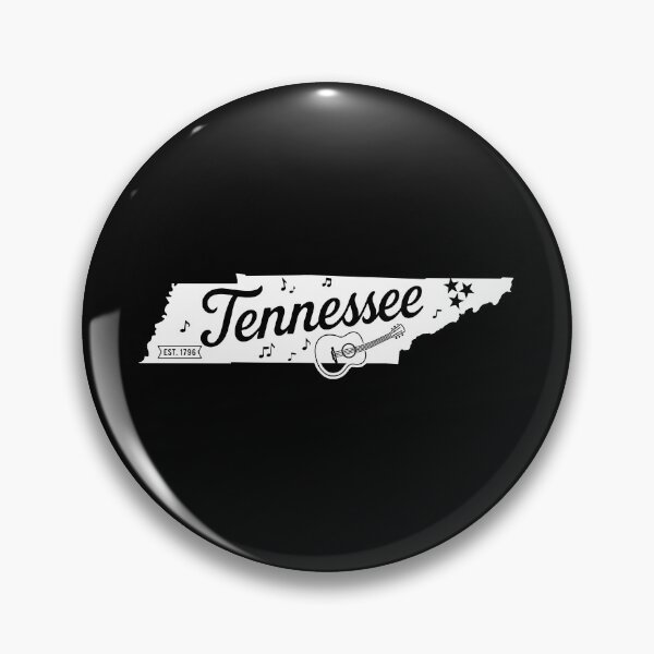 Item preview, Tennessee State Vintage Guitar Music Country Retro Map Art designed and sold by Sunflo67.