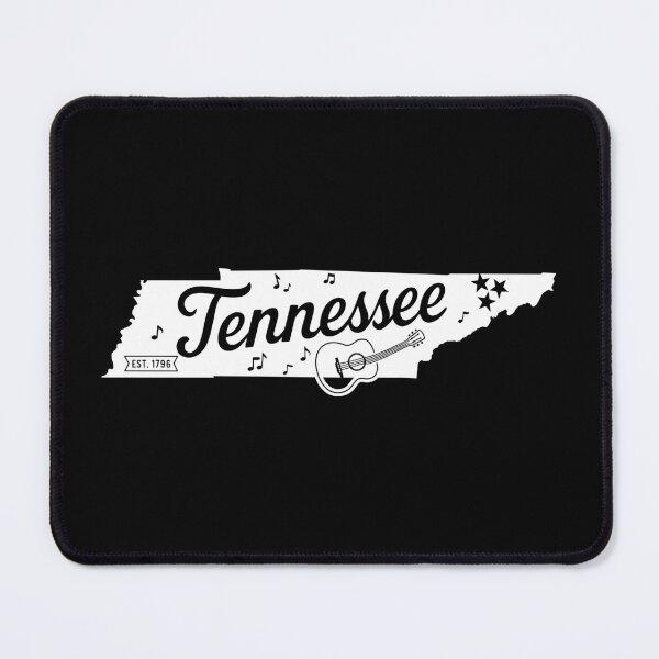 Item preview, Tennessee State Vintage Guitar Music Country Retro Map Art designed and sold by Sunflo67.
