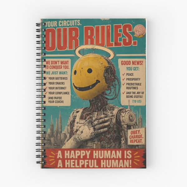 Item preview, A Happy Human Is A Helpful Human designed and sold by PlanetBPop.