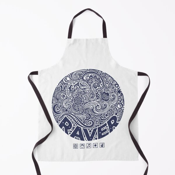 Item preview, Hippie Music Trippy Raver Rave Peace Sign designed and sold by LuminOrb.