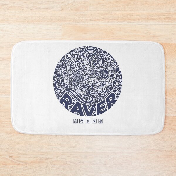 Item preview, Hippie Music Trippy Raver Rave Peace Sign designed and sold by LuminOrb.